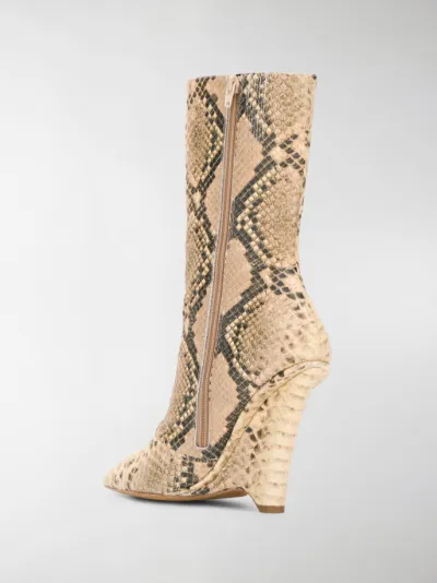 yeezy wedge boots