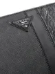 Prada panelled pouch bag