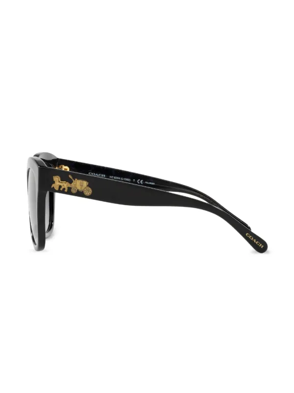 Coach Horse And Carriage Sunglasses | Black | FARFETCH