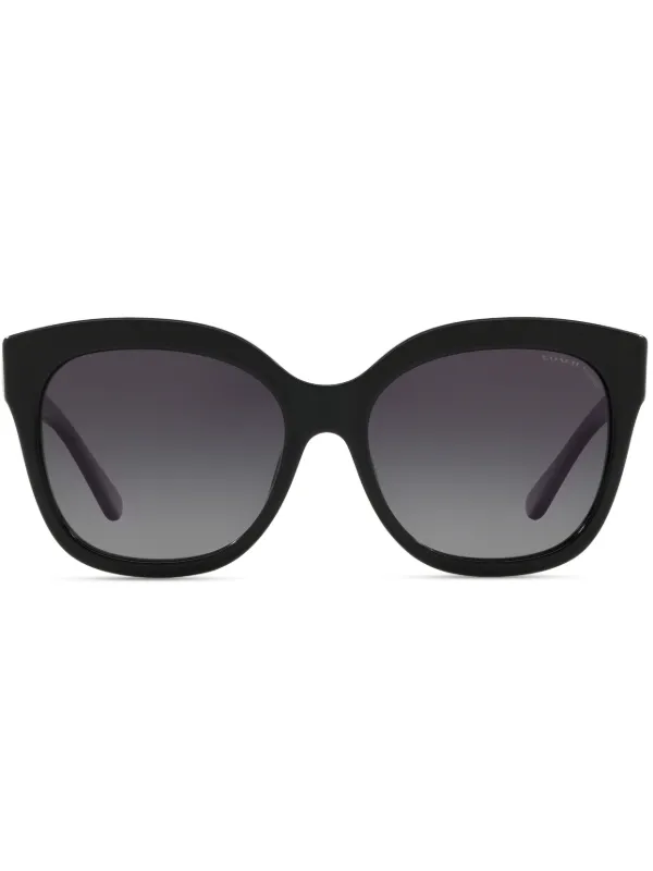 Coach “Horse and Carriage” Sunglasses Horse And Carriage Round Sunglasses | Eyewear | Coach | COACH® main image 3