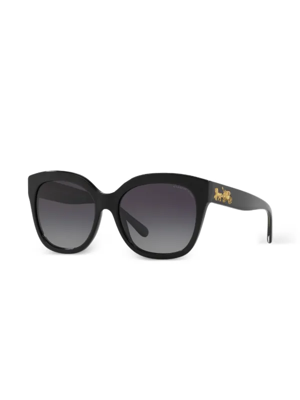 Coach Horse And Carriage Sunglasses | Black | FARFETCH display picture 2