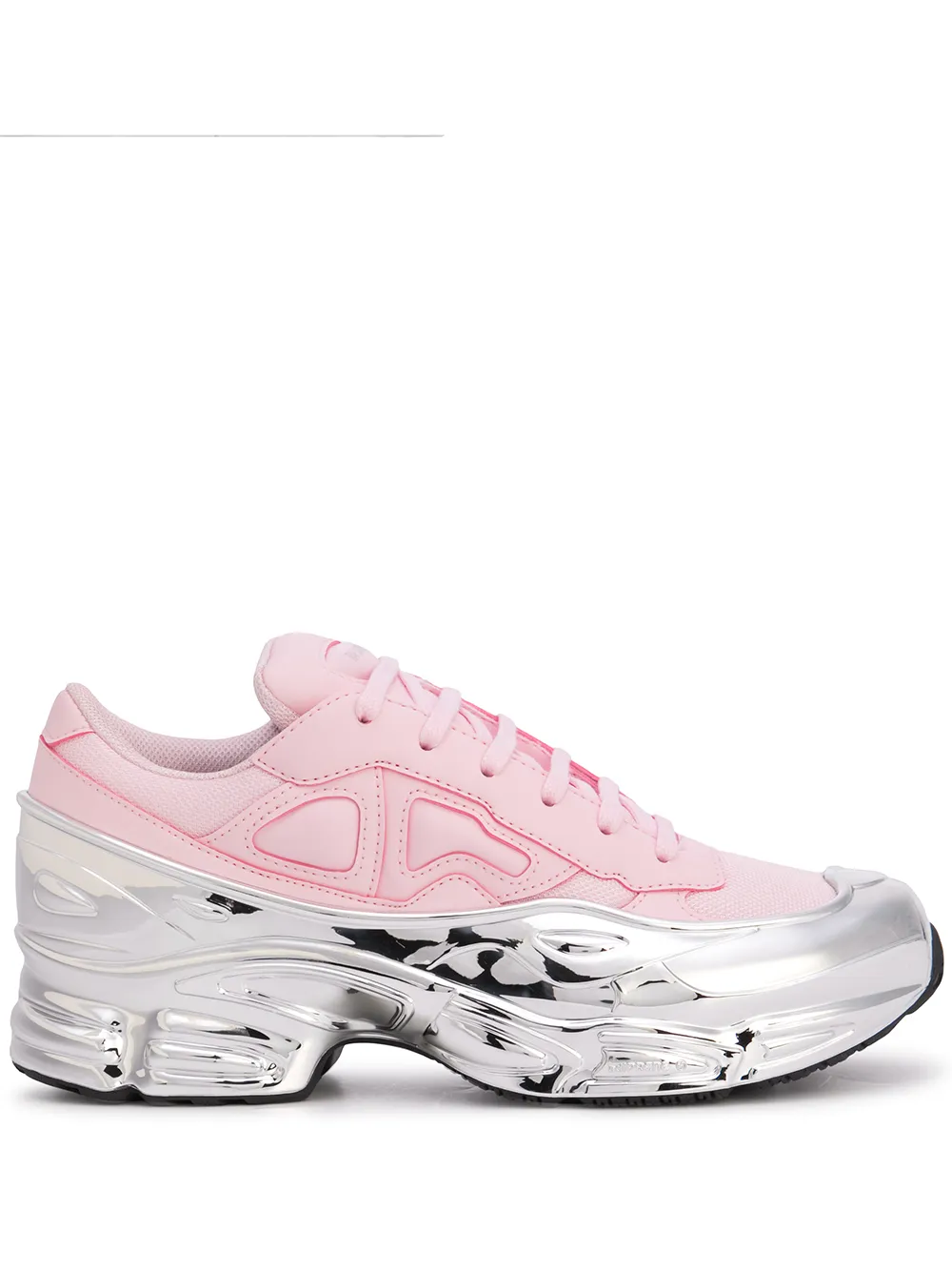 raf simons ozweego metallic pink