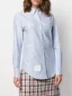Thom Browne sequinned-anchor button-down shirt