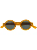 Lesca round shape sunglasses - Orange