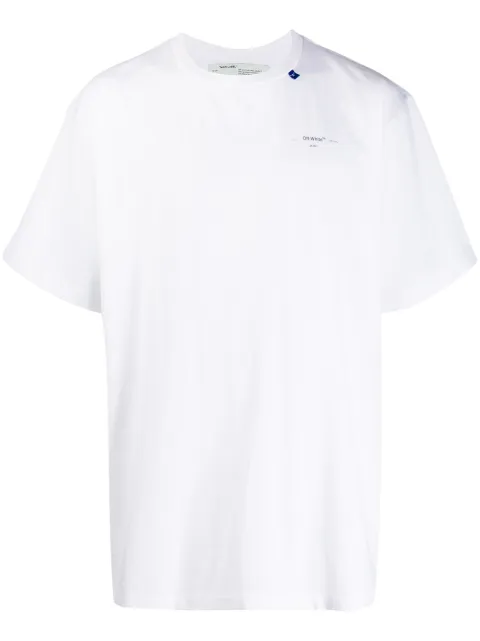 Off-White unfinished short-sleeve tee