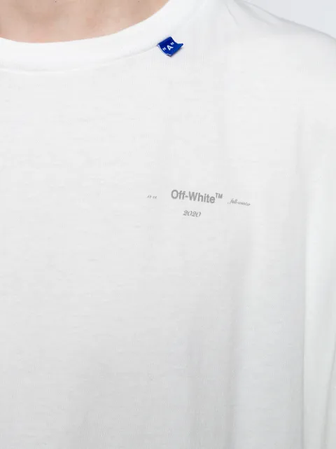 off white unfinished tee