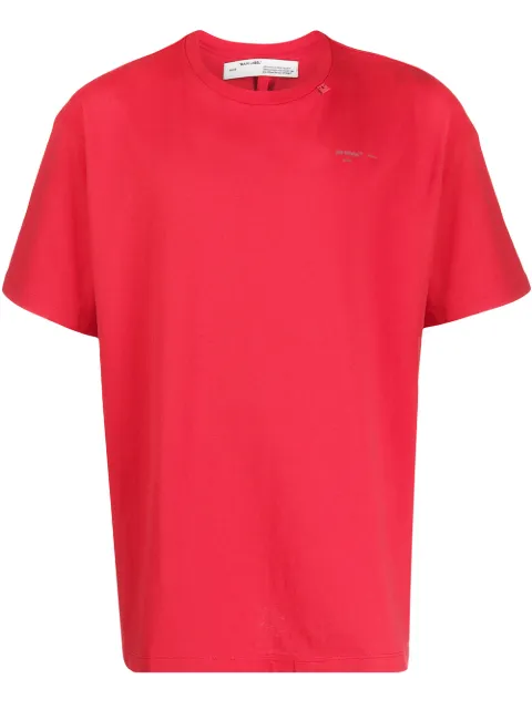 Off-White unfinished short-sleeve tee