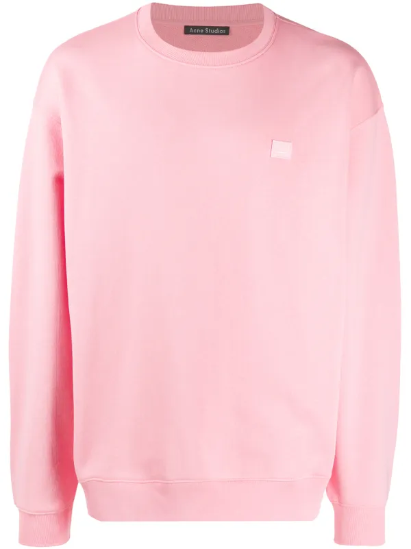 pink acne sweater