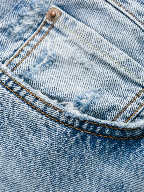 ACNE STUDIOS 2003 LIGHT BLUE TRASH JEANS