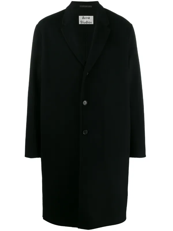 acne studios black coat