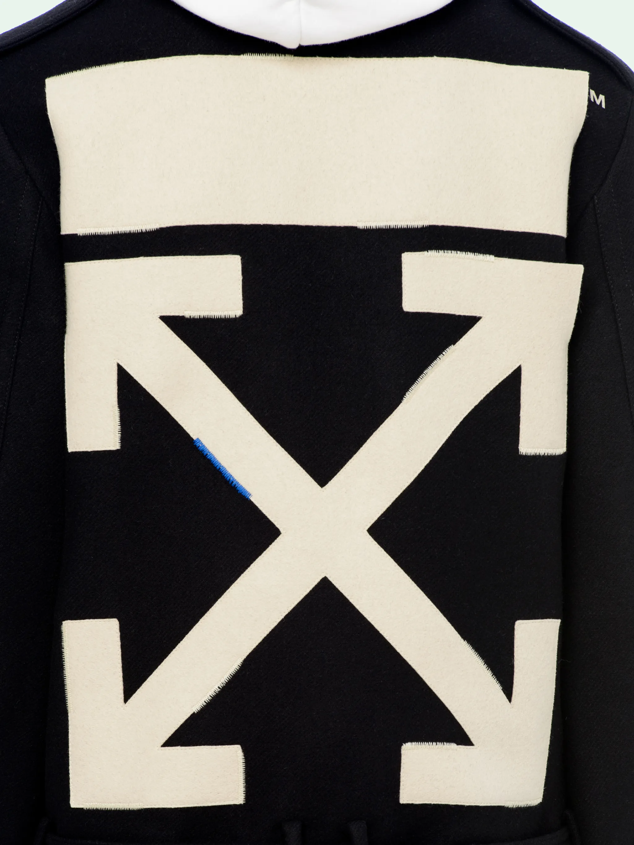off white peacoat