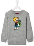 Mostly Heard Rarely Seen 8-Bit Richie crew neck sweatshirt - Grey