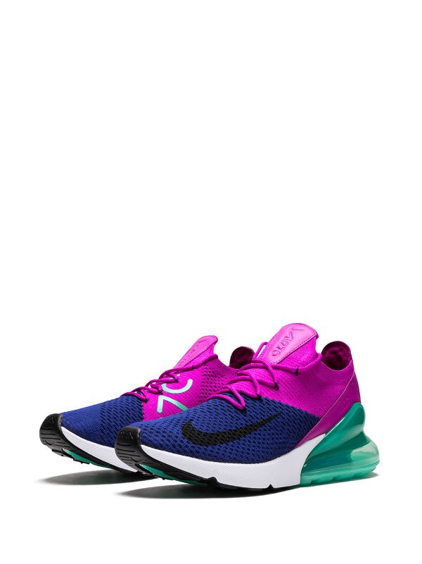 nike air max 270 flyknit cyan