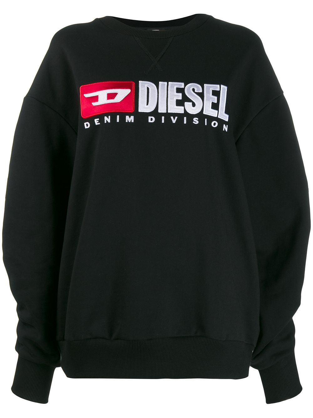 фото Diesel толстовка с контрастным логотипом