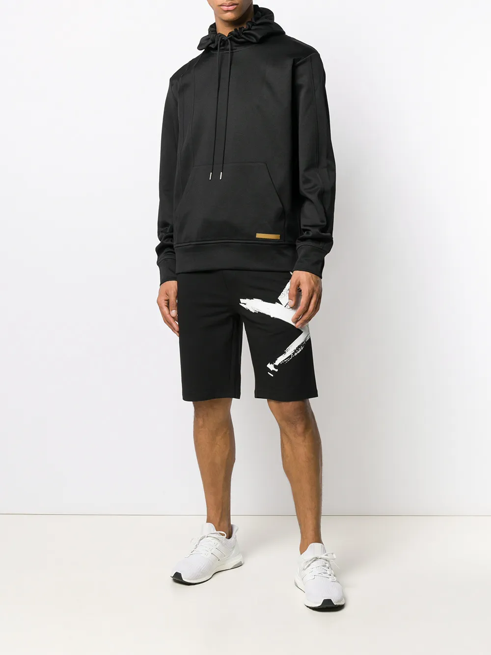 фото Plein sport спортивные шорты с логотипом