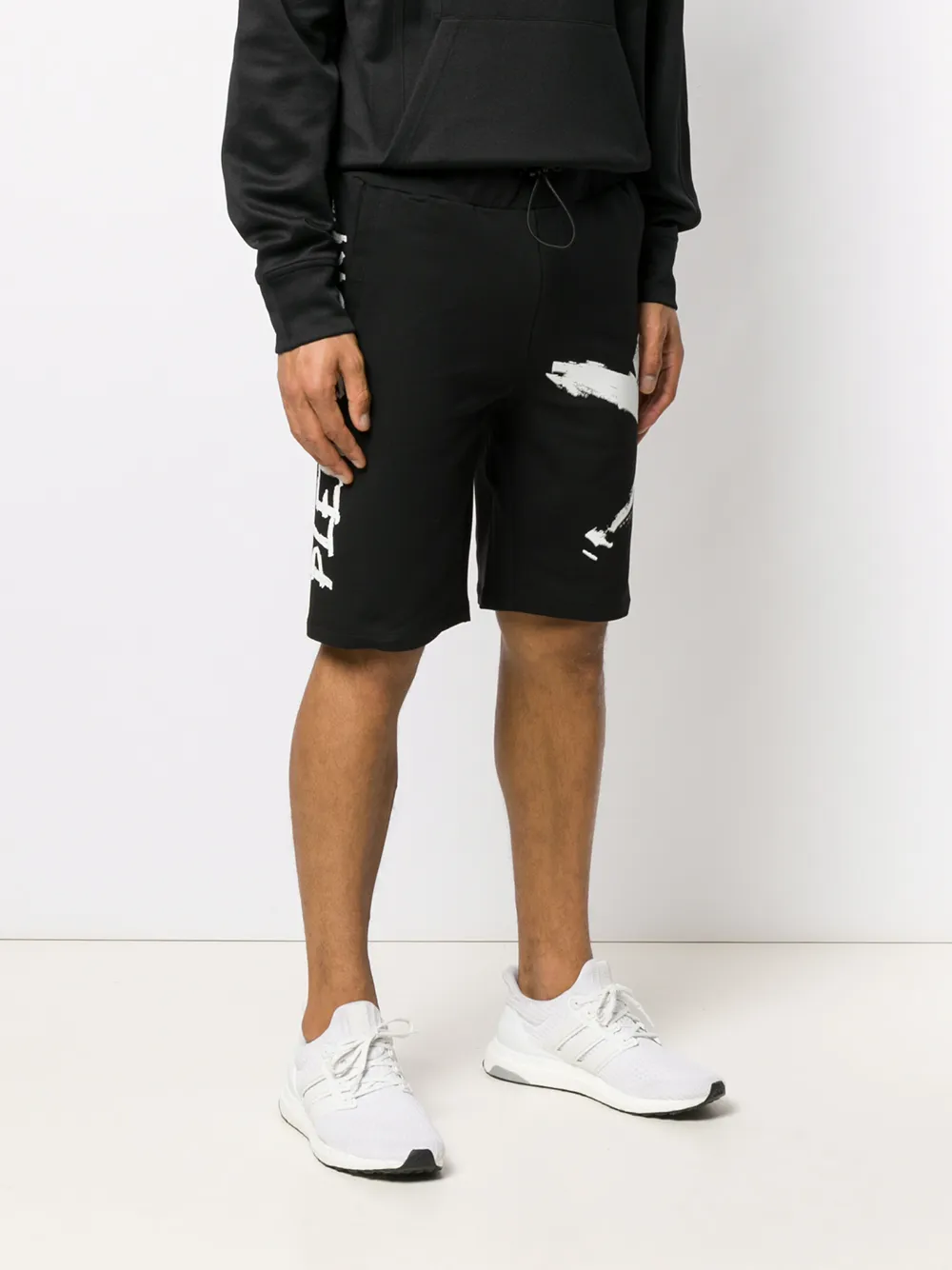 фото Plein sport спортивные шорты с логотипом