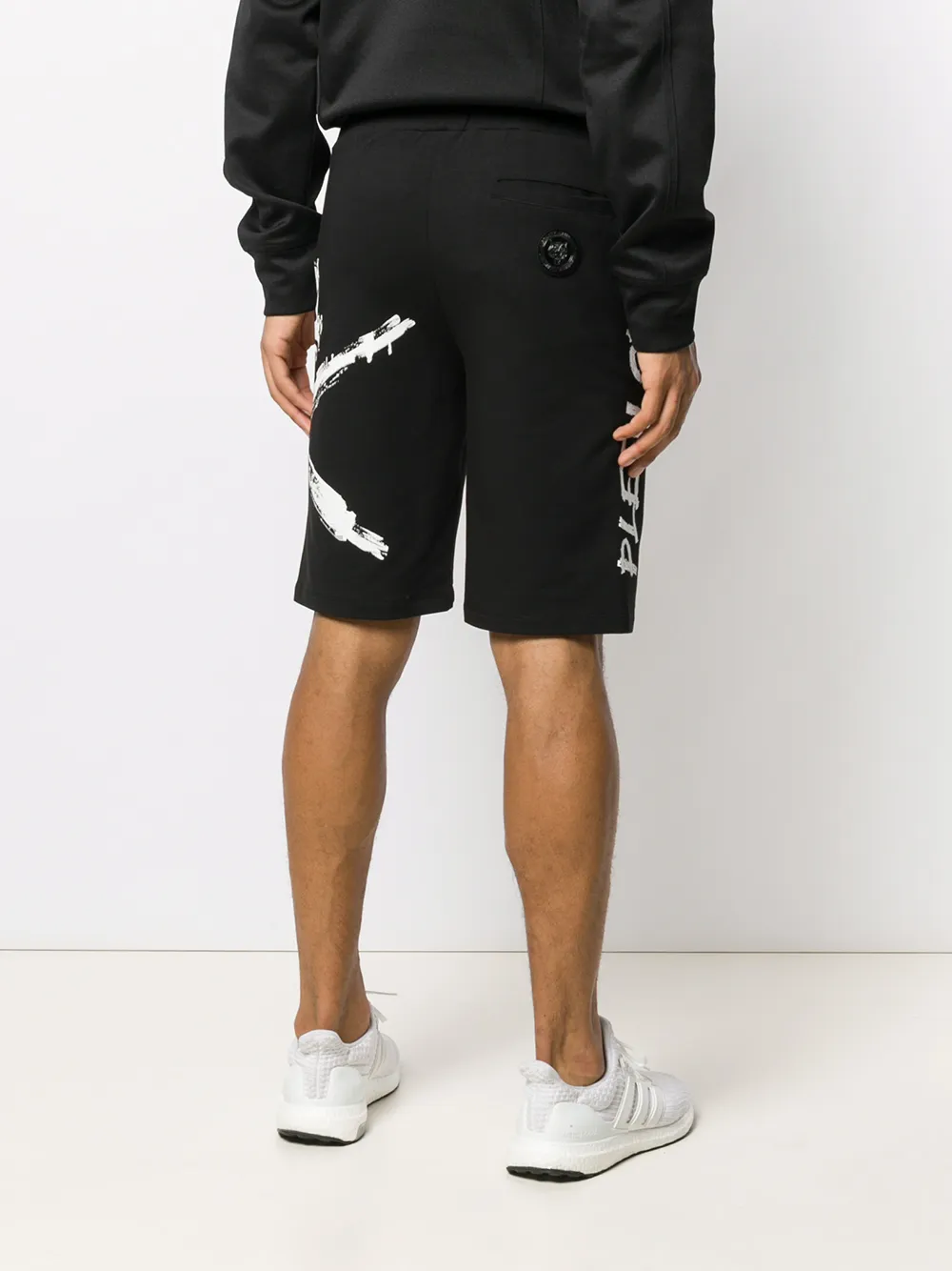 фото Plein sport спортивные шорты с логотипом