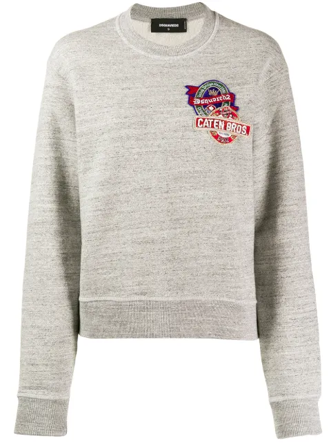 DSQUARED2 embroidered logo sweatshirt