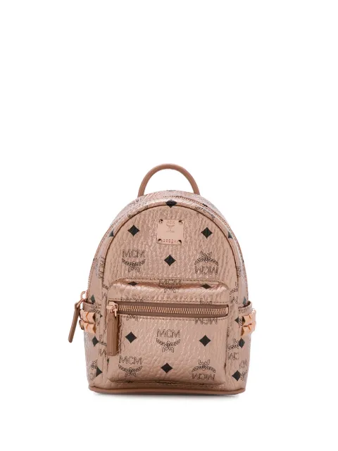 mcm rose gold backpack