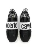 Roberto Cavalli Junior حذاء رياضي بسير باللمس وشعار