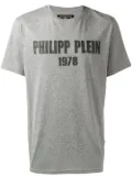 Philipp Plein logo print T-shirt - Grey