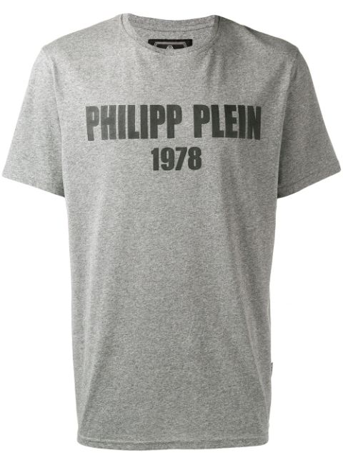 Philipp Plein logo print T-shirt Men