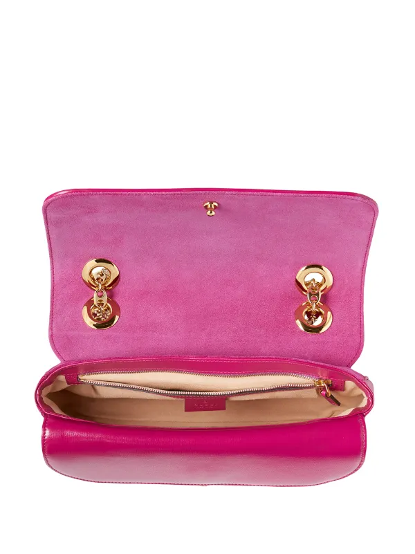 gucci pink suede bag