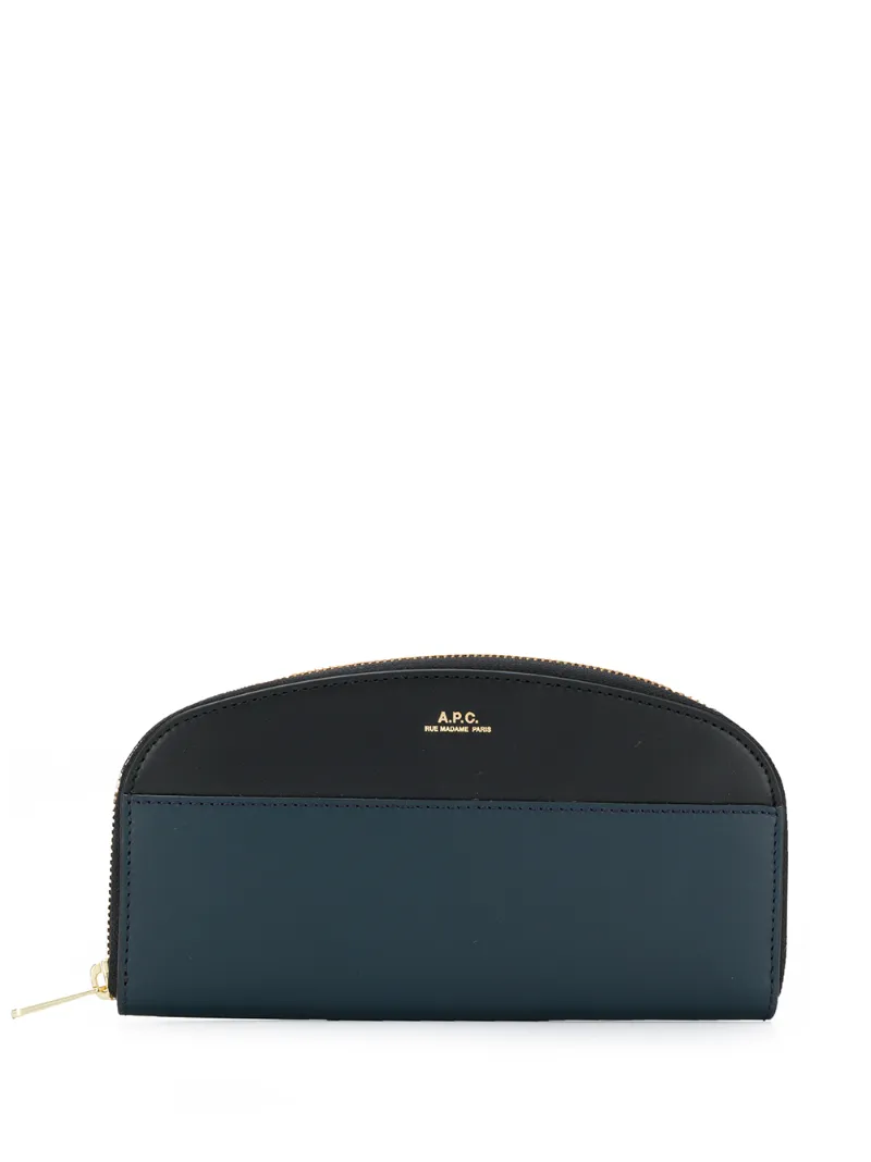 A.P.C. кошелек в форме полумесяца