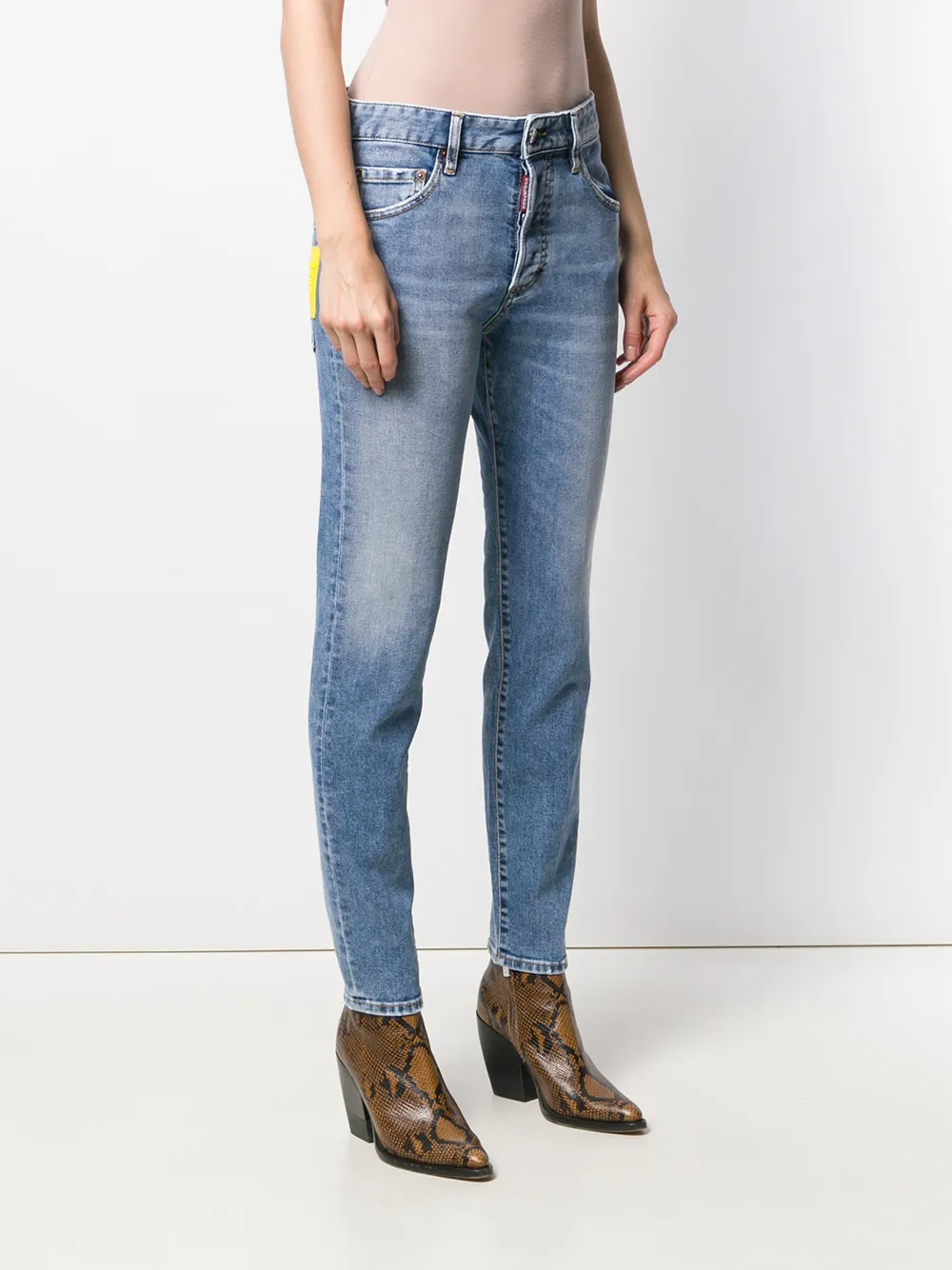 фото Dsquared2 джинсы skinny dan