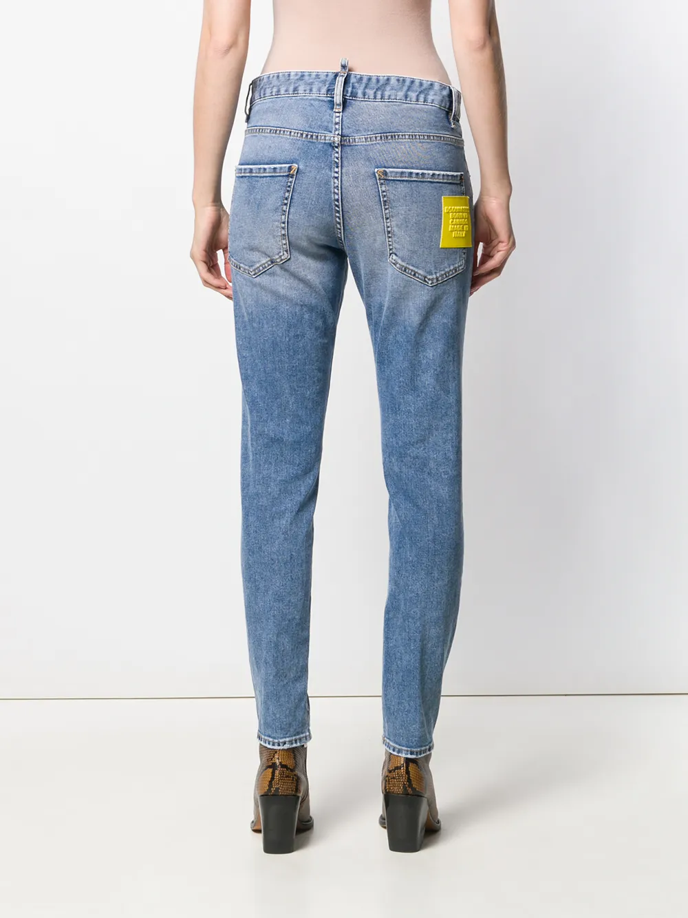 фото Dsquared2 джинсы skinny dan