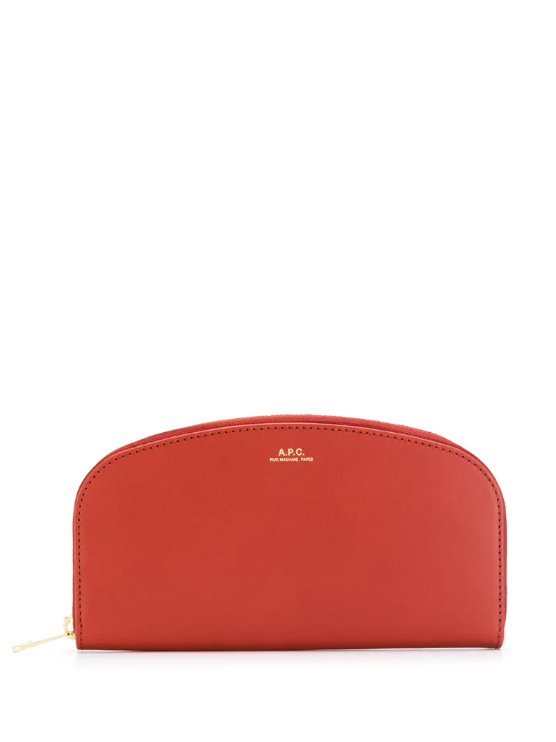 A.P.C. кошелек в форме полумесяца