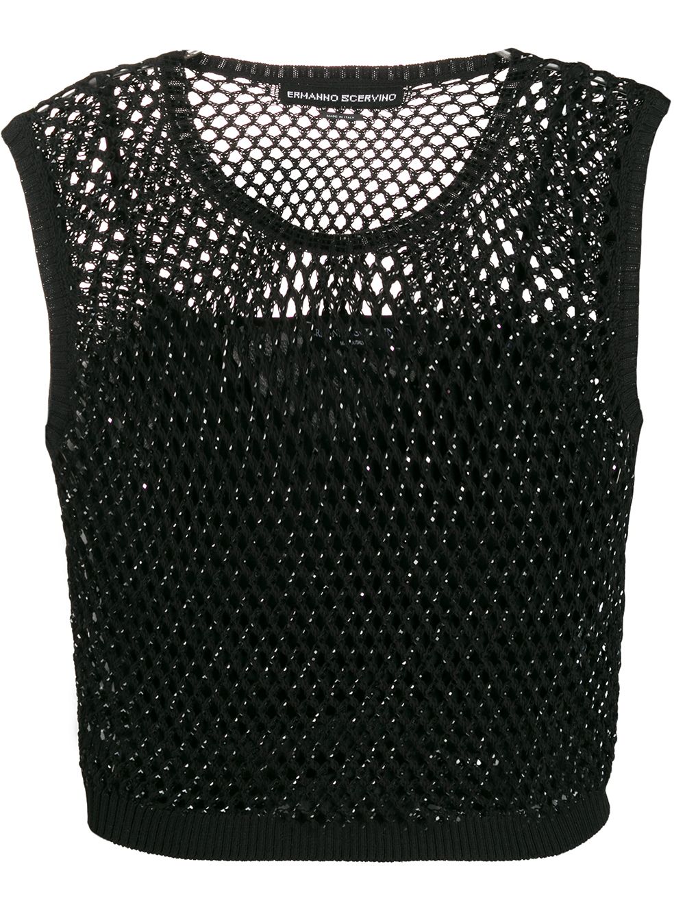 Ermanno Scervino Crystal tank - Black