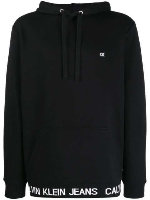 Calvin Klein Jeans Logo Hem Hoodie | Farfetch.com