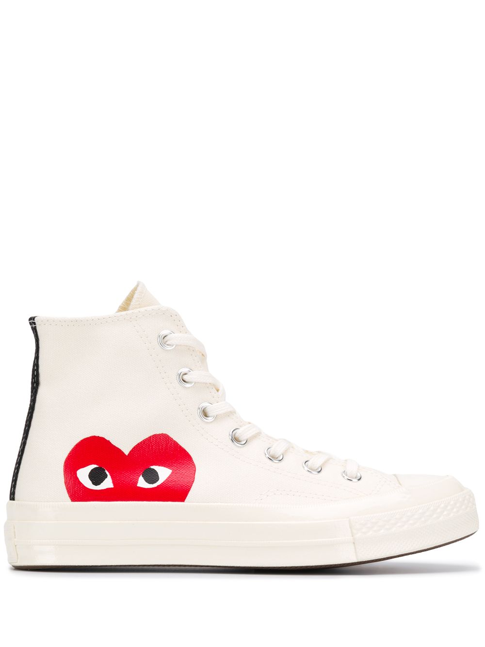 фото Comme Des Garçons Play кеды из коллаборации с Converse Chuck Taylor