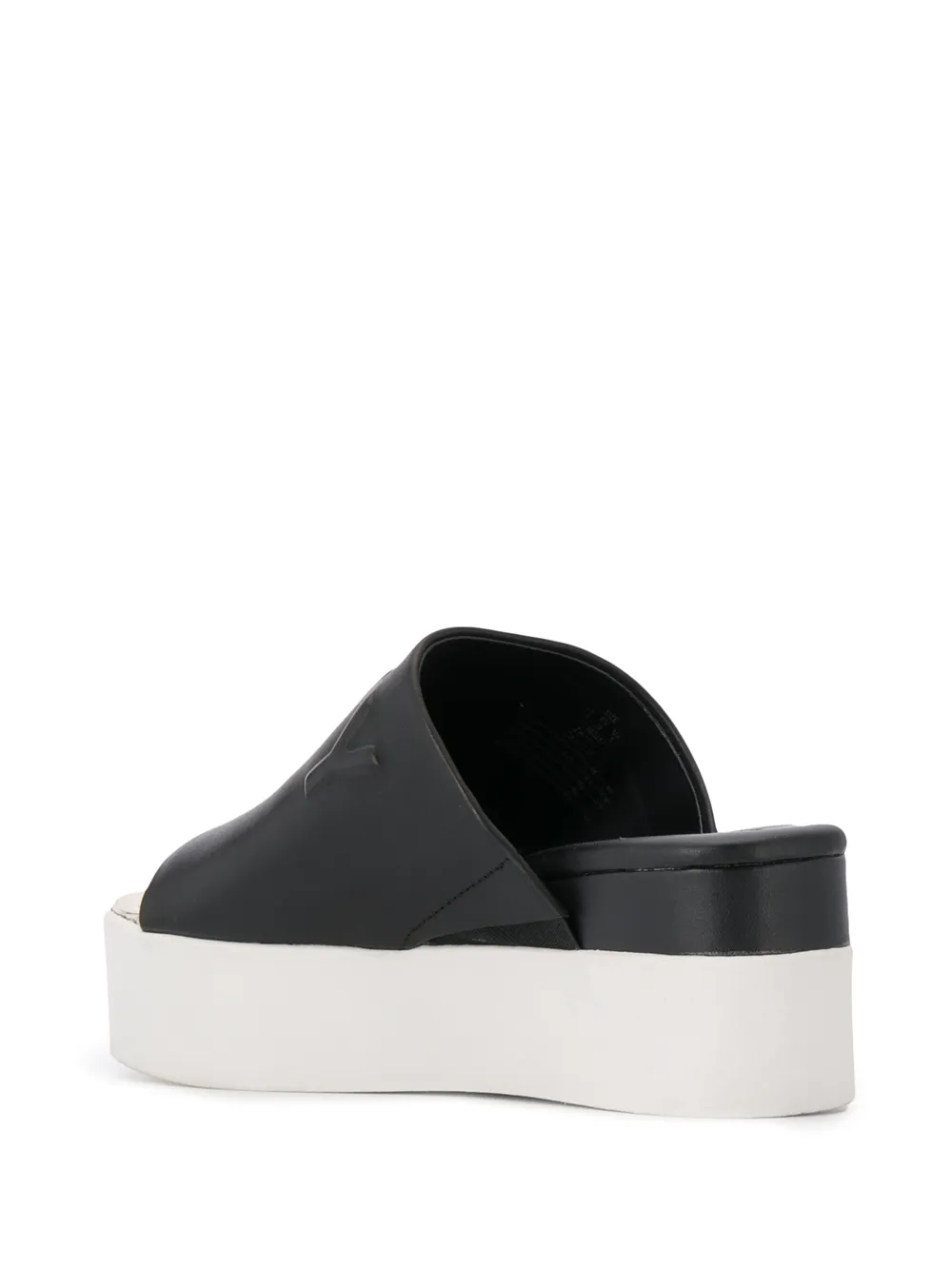 dkny covo platform slide sandals