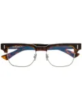 Cutler & Gross square frame glasses - Brown