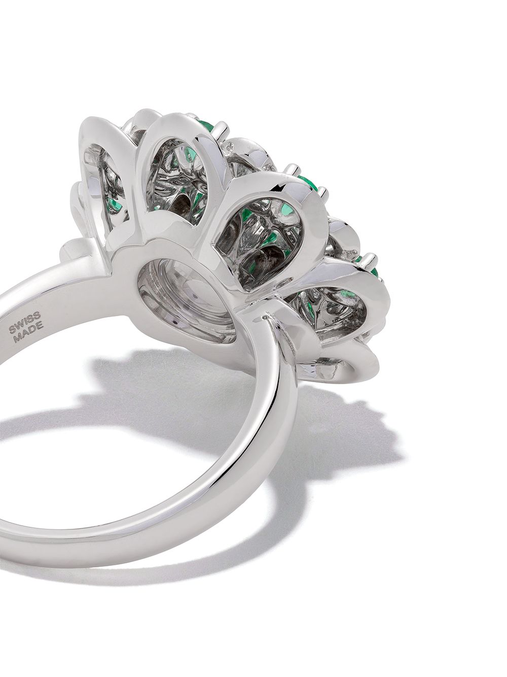 фото Chopard золотое кольцо happy diamonds