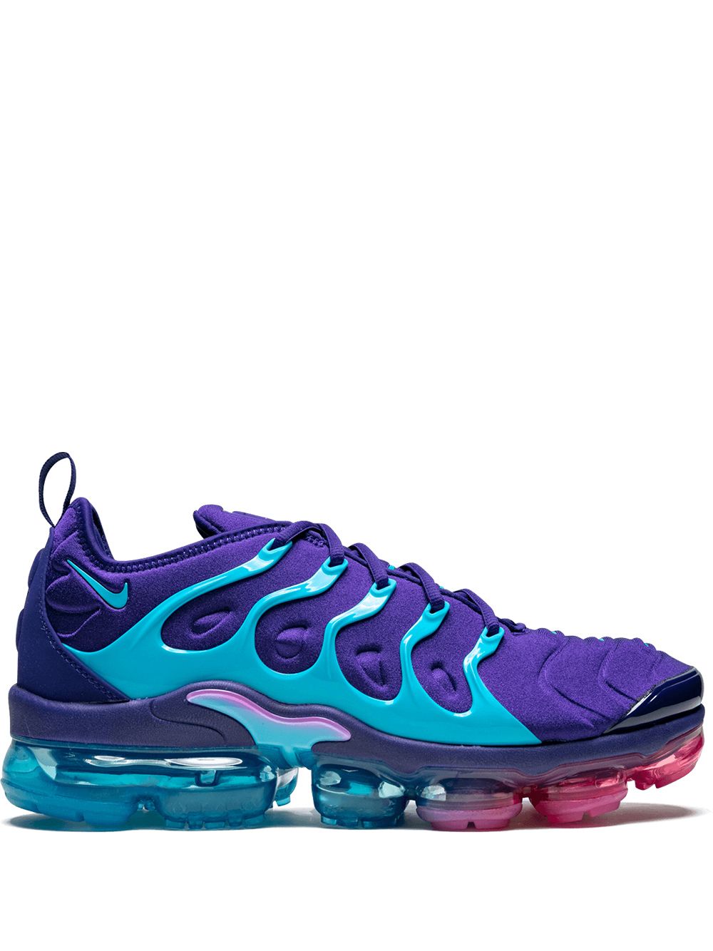 purple and blue vapormax plus