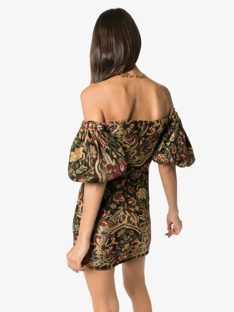 ETRO TAPESTRY EMBROIDERED MINI DRESS