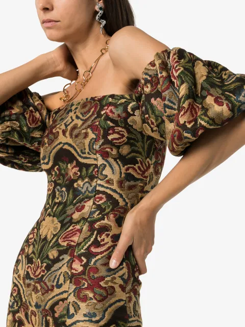 ETRO TAPESTRY EMBROIDERED MINI DRESS