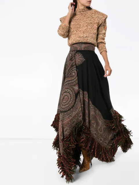 ETRO EXAGGERATED MÉLANGE JUMPER