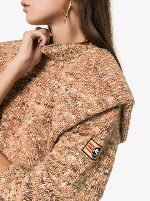 ETRO EXAGGERATED MÉLANGE JUMPER