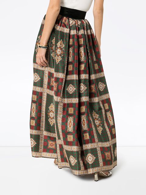 ETRO PAISLEY PRINTED MAXI SKIRT