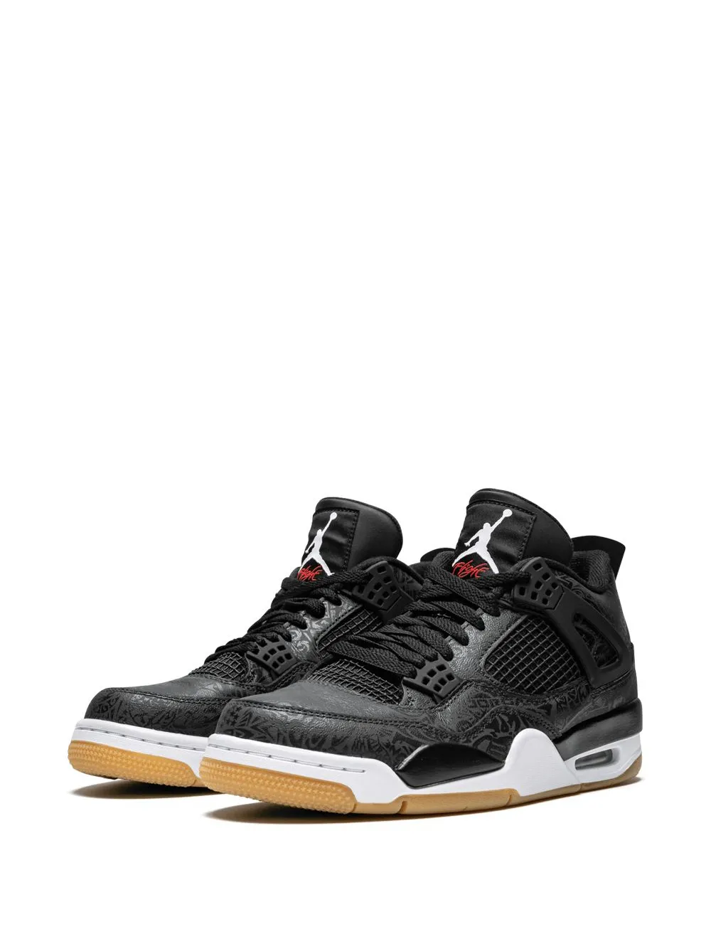 Black laser 2024 jordan 4