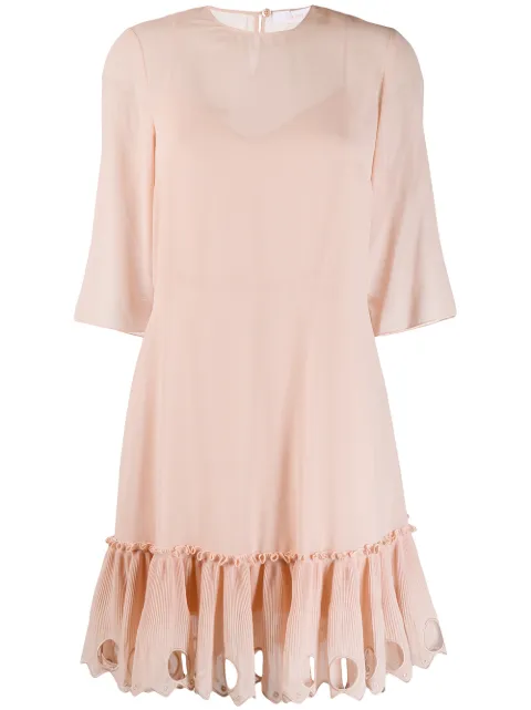 see by chloe pink dress