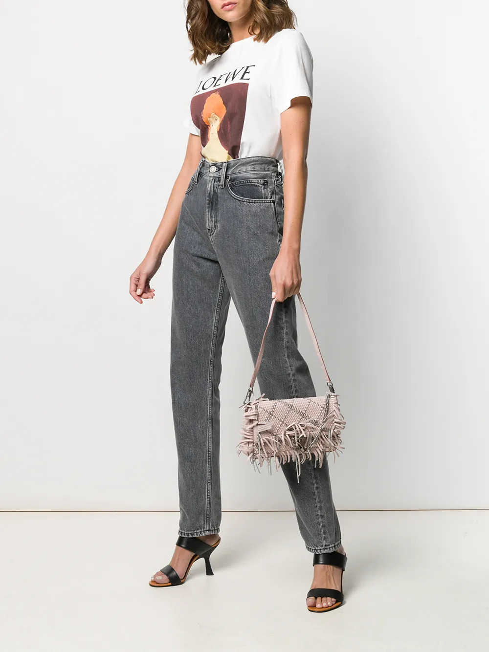  Givenchy Kleine 'borsa Charm' Schultertasche   Rosa 