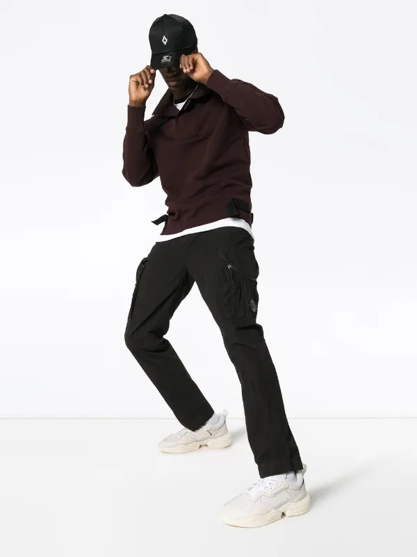 cp company garment dyed cargo pants