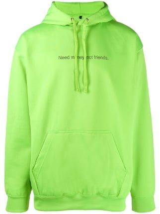 need money not friends hoodie