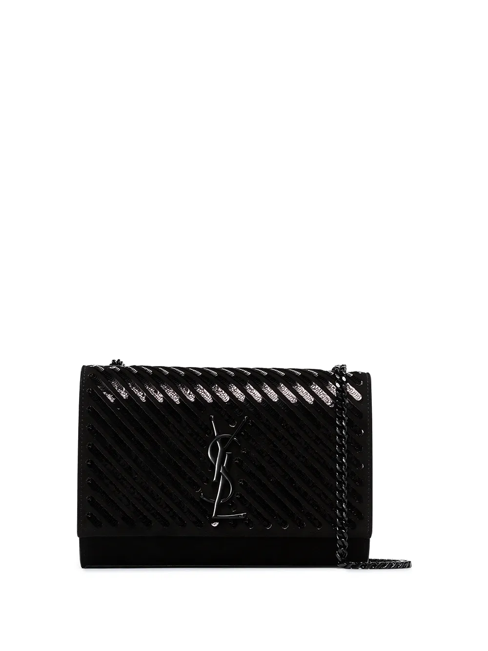 Saint Laurent Shoulder small Kate sequinned shoulder bag