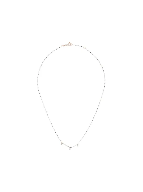 Gigi Clozeau 18kt Goldhalskette mit Diamanten